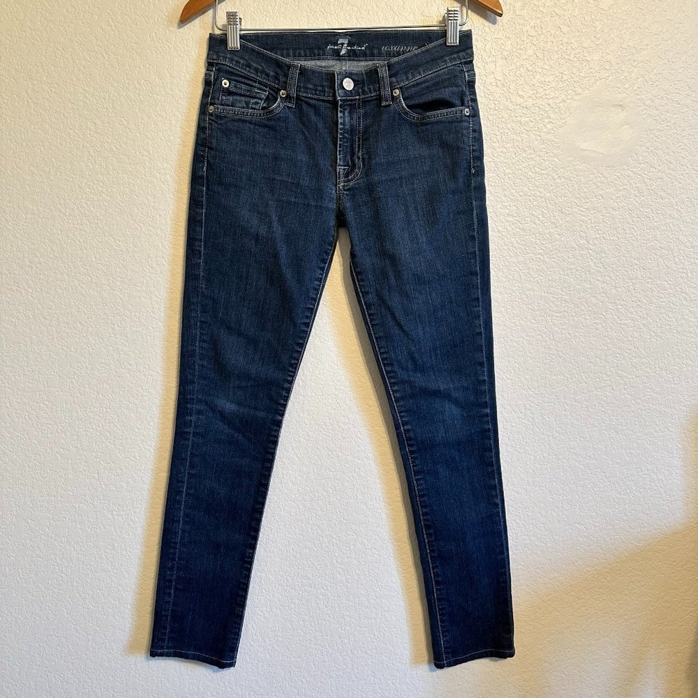 7 For All Mankind Denim Jeans Roxanne Size 28
